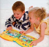Kids with VTech Write & Learn Letter Book